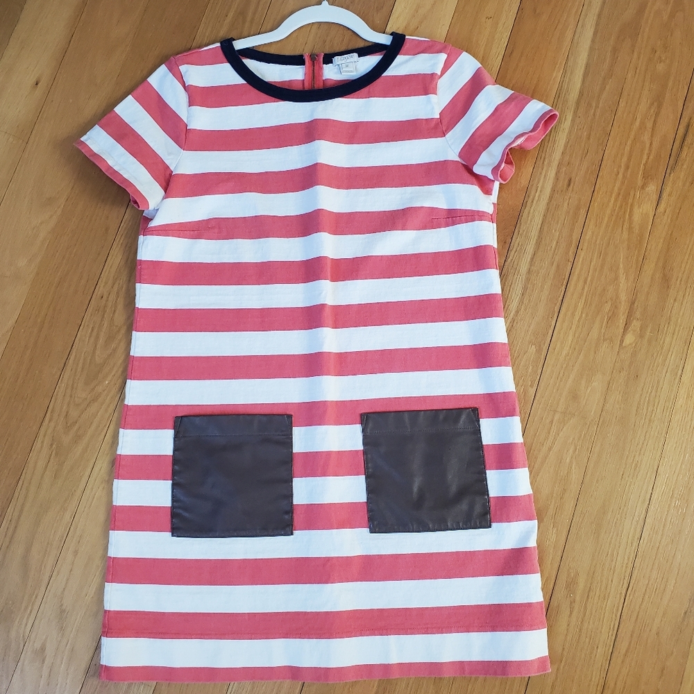 JCrew, stripped dress, M